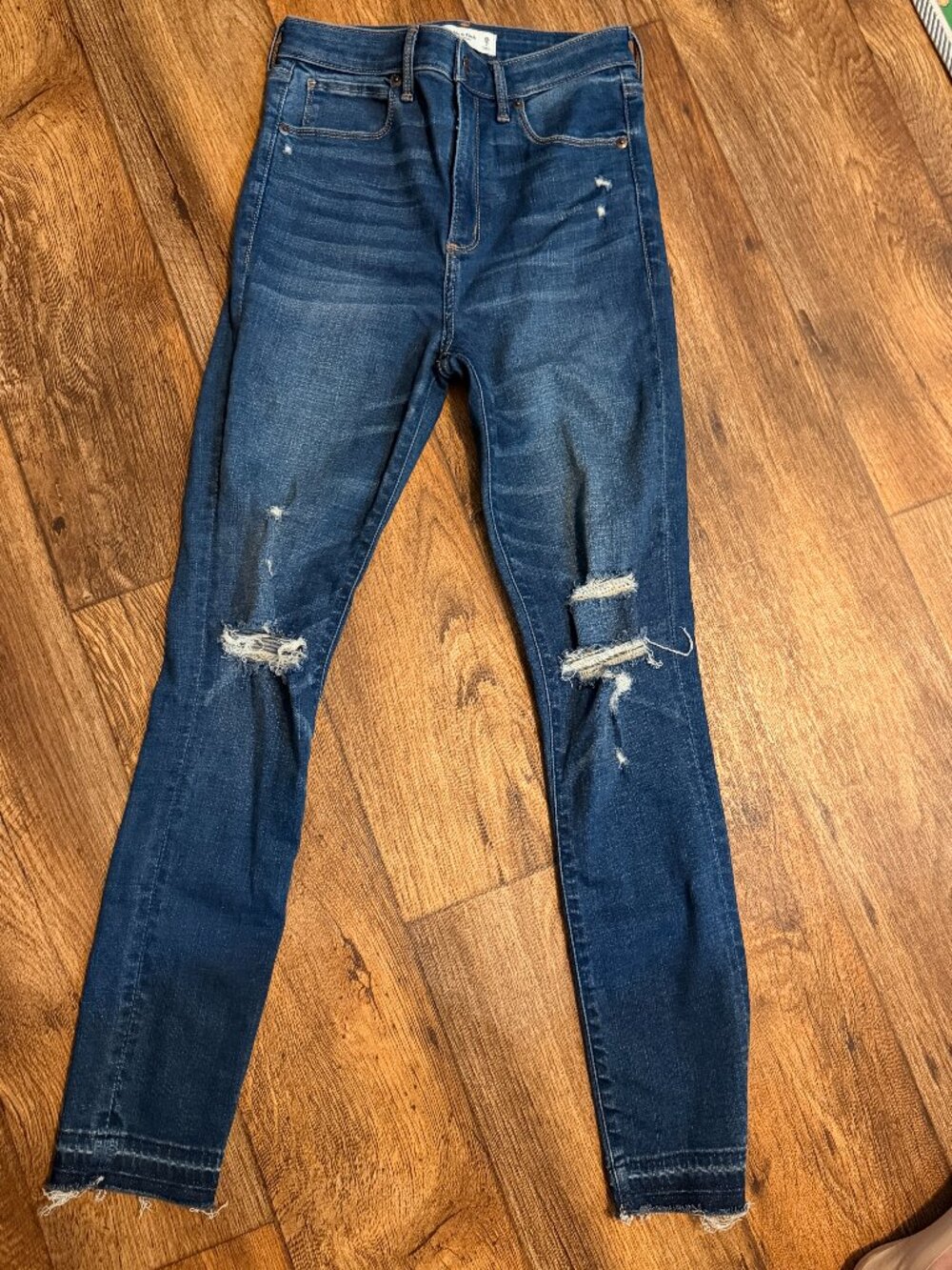 Super Skinny Ankle High Rise